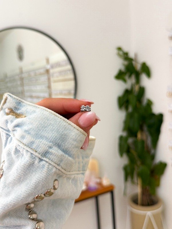 Producto - Ear cuff margaritas plata 925