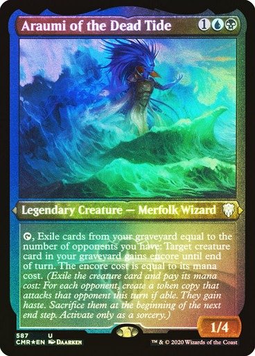Producto - Araumi of the Dead Tide (Foil Etched)