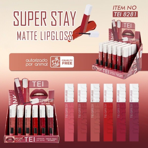 Producto - LABIAL LÍQUIDO MATTE 24H LIPGLOS - TEI