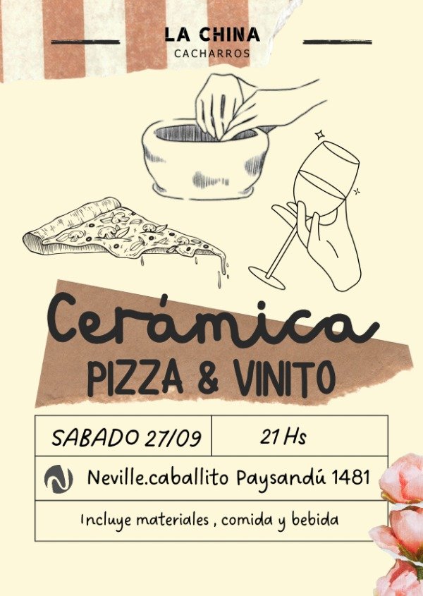 Producto - CERÁMICA, PIZZA Y VINO