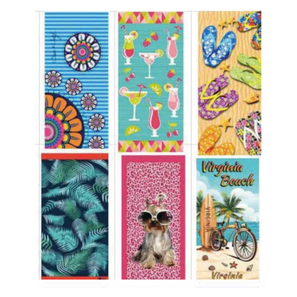 Producto - Toallón playero micro 70x1.50cm varios modelos