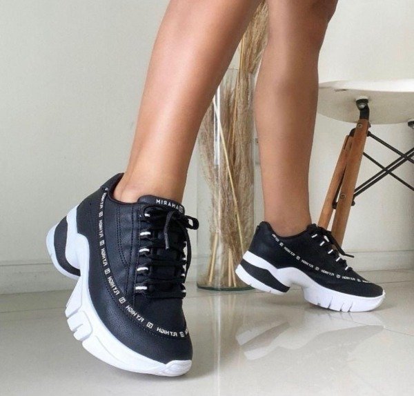 Producto - Zapatillas Ramarim importadas Negro blanco