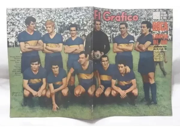 Producto - El Grafico Boca Juniors Campeon Del Año Numero 2411 1965 (usado)