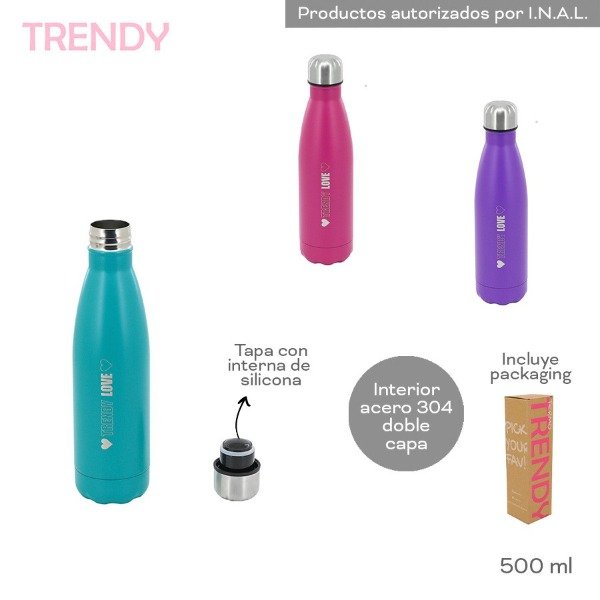 Producto - BOTELLA TERMICA TRENDY 18397