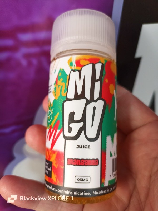 Producto - LIQUIDO MIGO (100 ML) - MANZANGA- MANGO MANZANA 3MG