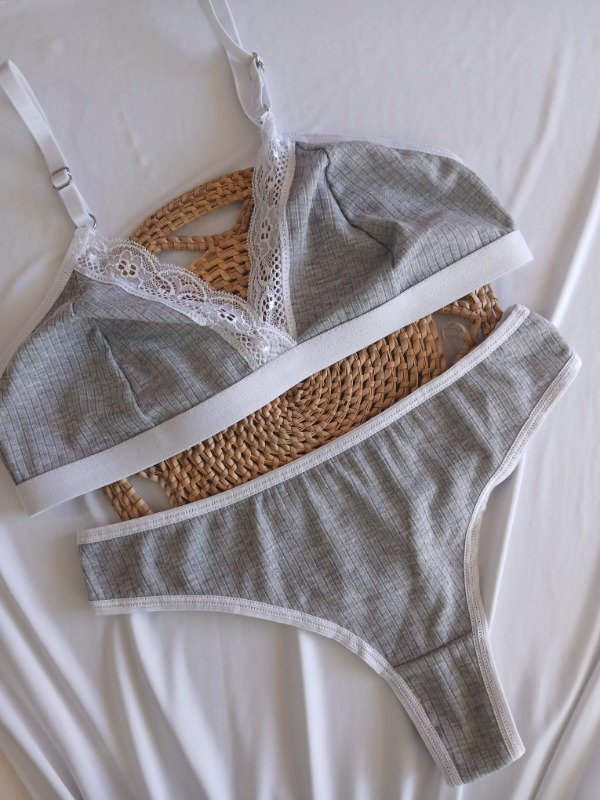 Producto - Conjunto morley sin armar gris T.90