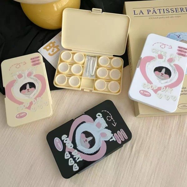 Producto - estuche para 6 pares con sopapa y pinza
