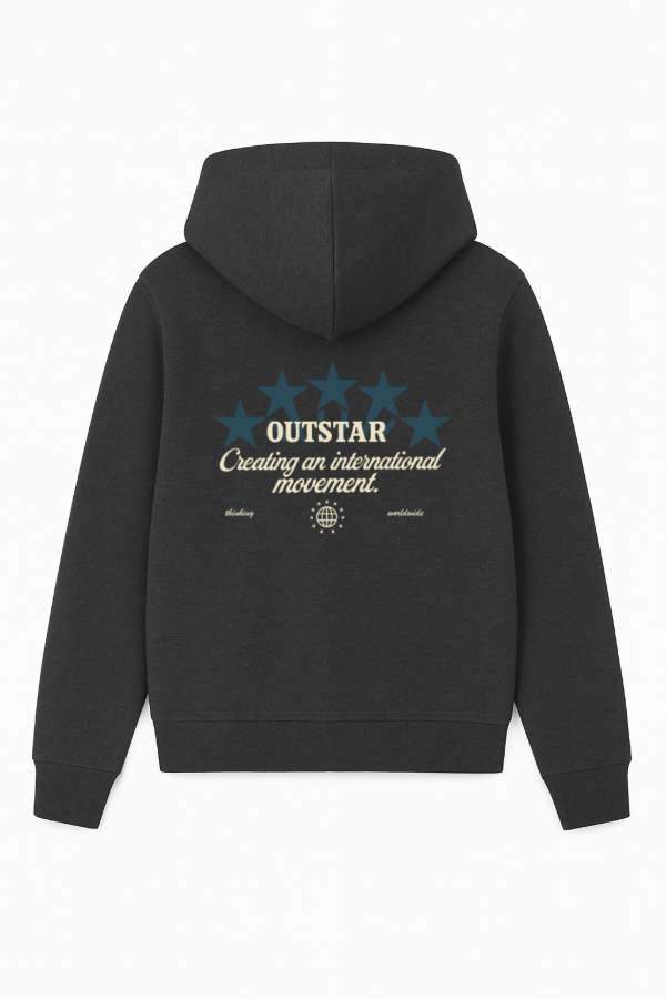 Producto - 5 Stars Zip Up Dark Grey