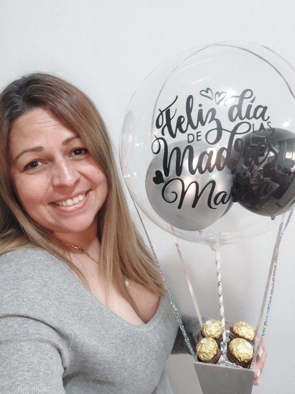 Producto - Globo Personalizado con 4 bombones