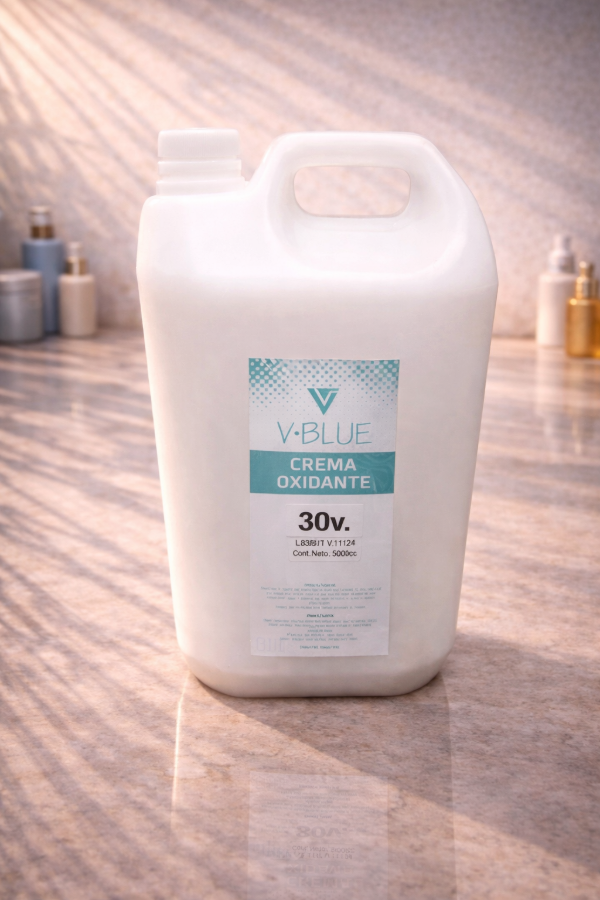 Producto - oxidante en crema v-blue de 30 vol. X 5 litros