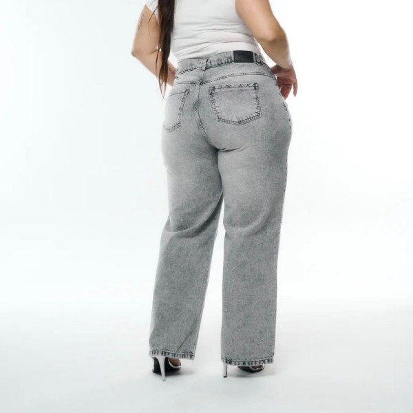 Producto - Jean wide leg gris rotura 7803 - 1