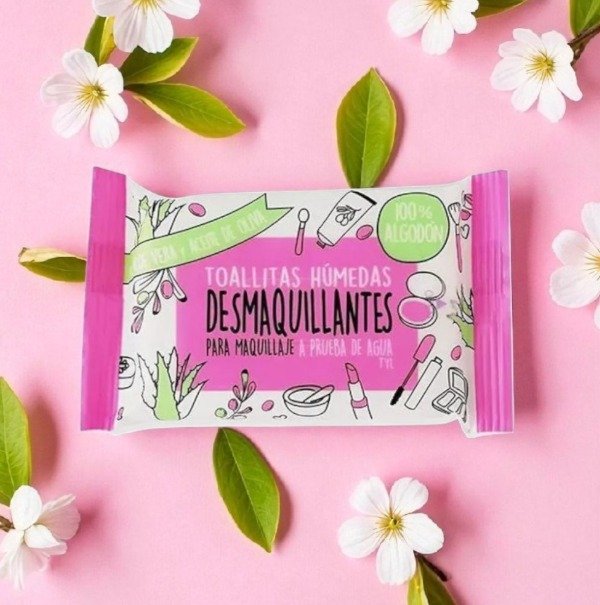 Producto - TOALLITA DESMAQUILLANTE PARA MAQUILLAJE A PRUEBA DE AGUA - TYL