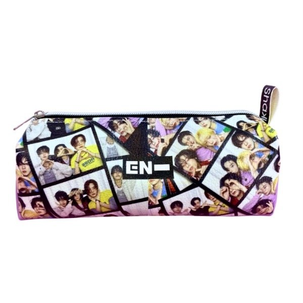 Producto - Cartuchera Enhypen Polaroids cuerina