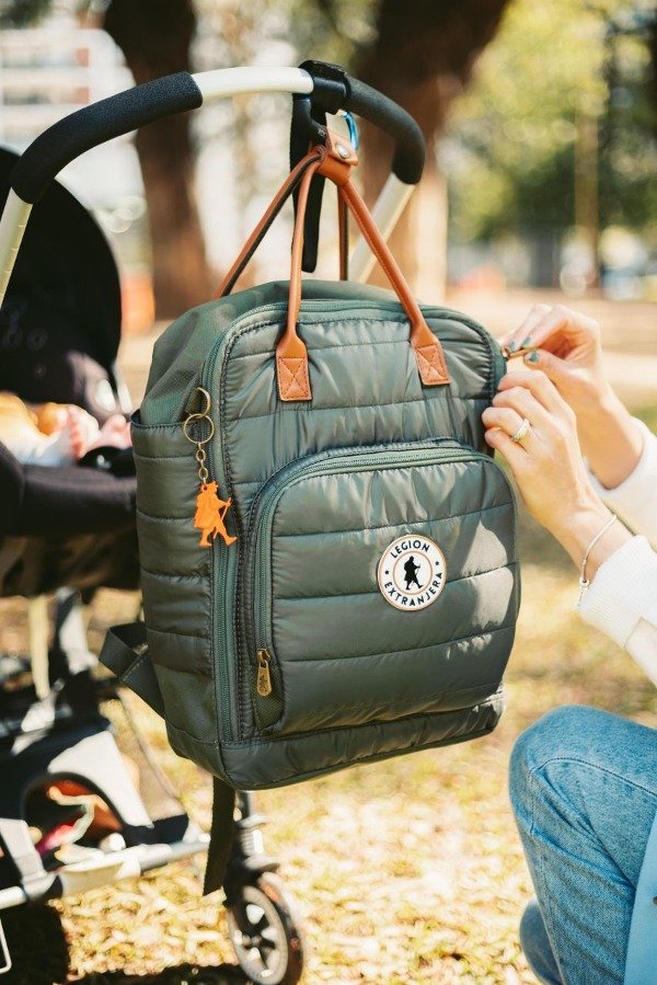 Producto - MOCHILA MATERNAL SUR VERDE