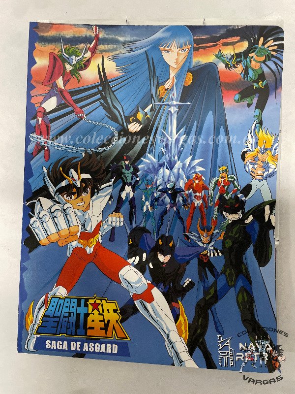Producto - LOS CABALLEROS DEL ZODIACO SAGA DE ASGARD CARTAS - COMPLETO