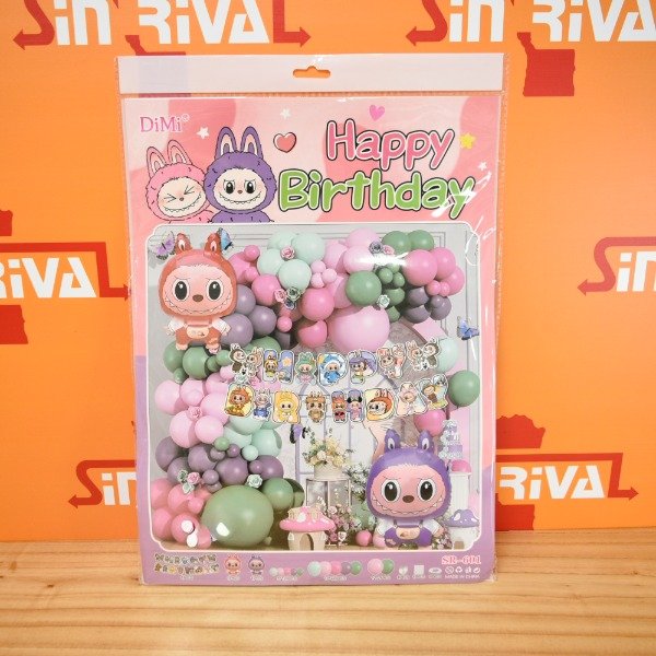 Producto - SET DE GLOBOS DECO LABUBU/STICH 3094 10763