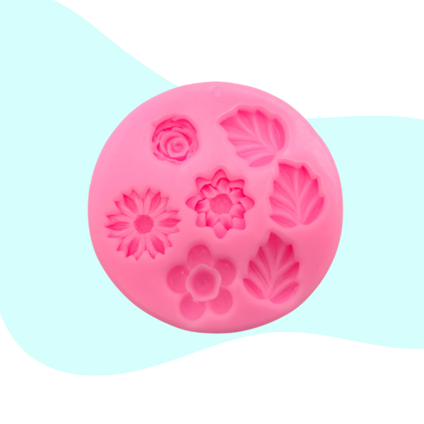 Producto - Molde Flores y Hojas - 1
