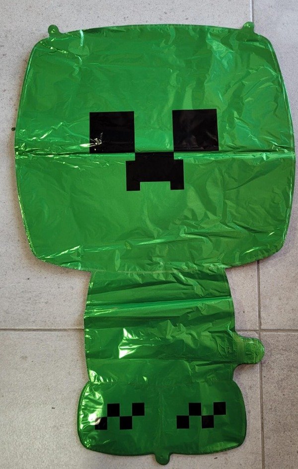 Producto - Globo metalizada minecraf 67cm x10u.