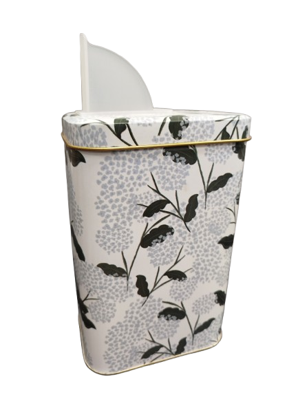 Producto - Yerbera con pico vertedor estampado Hojas y verde