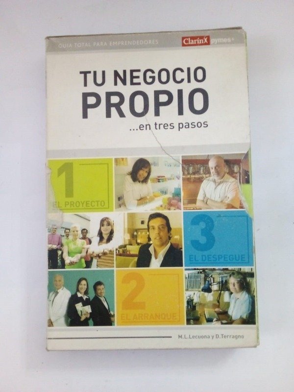 Producto - Tu negocio propio - Lecuona Terragno - Clarín 2007 - 3 vols