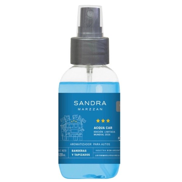 Producto - Aromatizador para auto Acqua Car edición mundial 120 ml