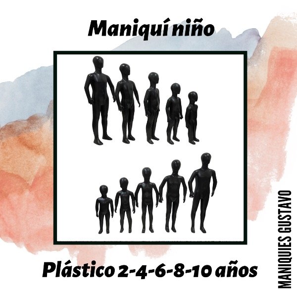 Producto - Maniquíes de niños de plástico - 2