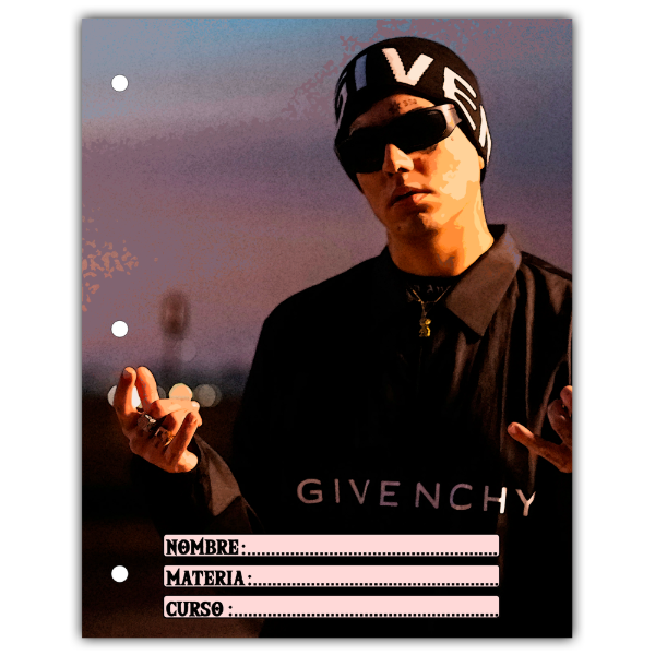 Producto - Carátula Separadores N3 Duki Diseño 14