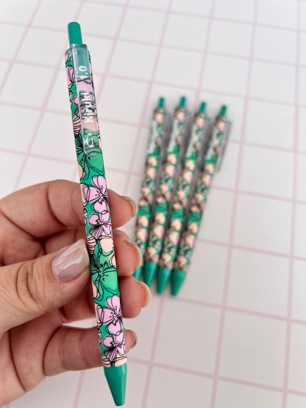 Producto - Lapicera flowers