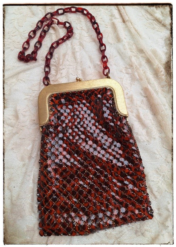 Producto - Cartera de Fiesta Dorada y marrón