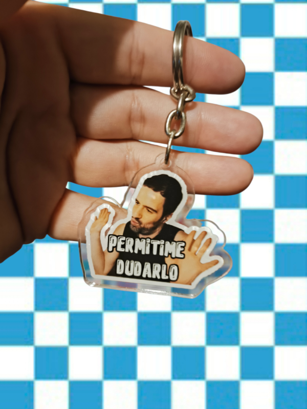 Producto - Llavero acrílico Permitime dudarlo