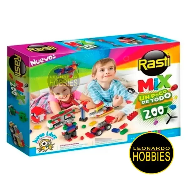 Producto - Rasti Mix 200 Piezas 1058