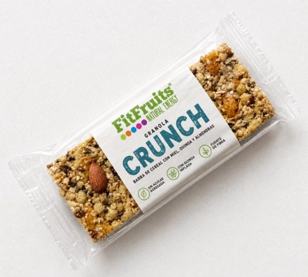 Producto - FIT FRUITS BARRA CRUNCH 10 UNIDADES - 0