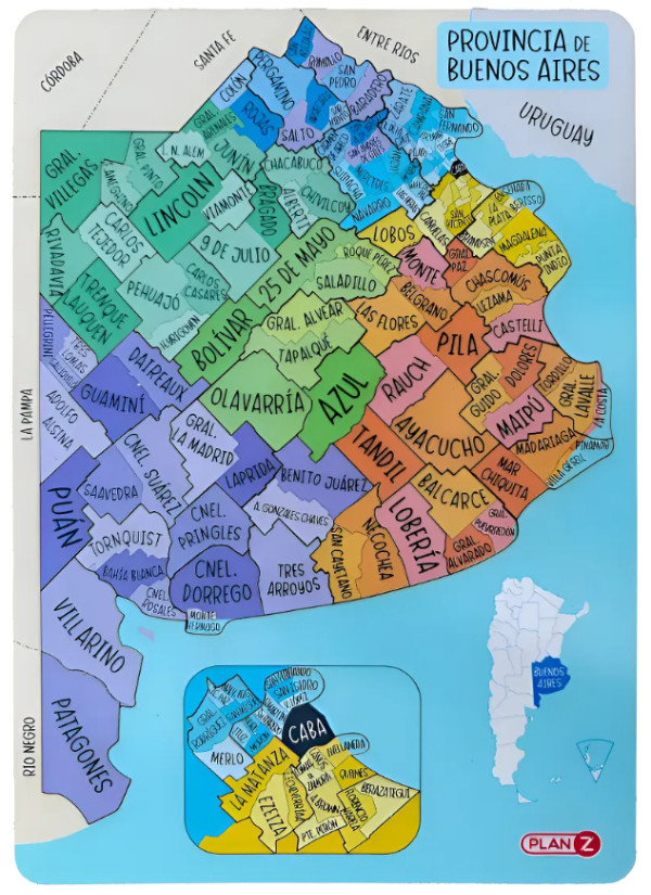 Producto - MAPAS PROVINCIAS ARGENTINAS