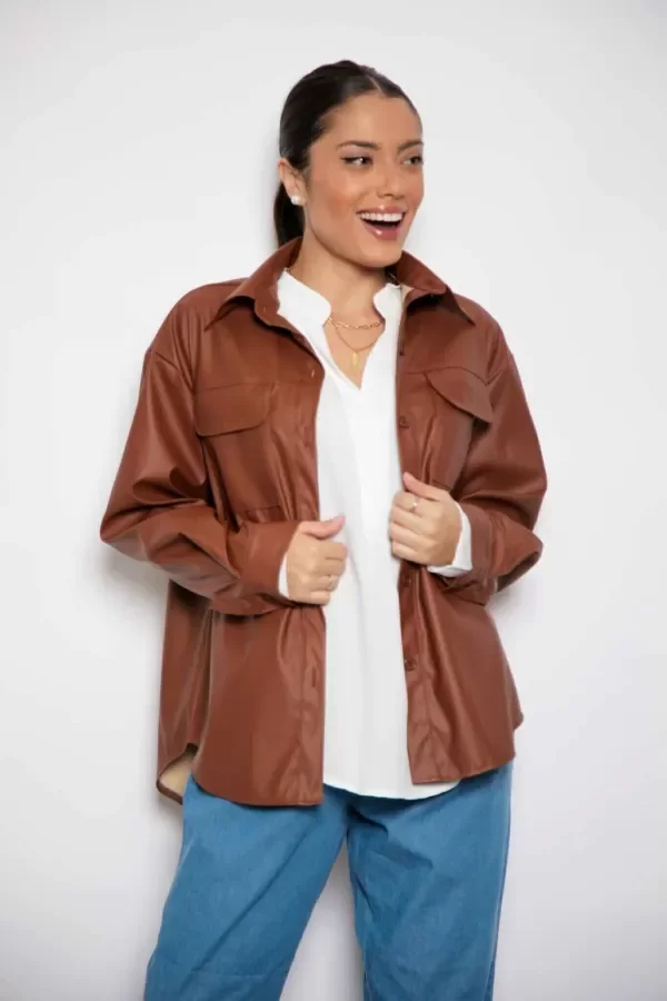 Producto - Camisaco cuerina