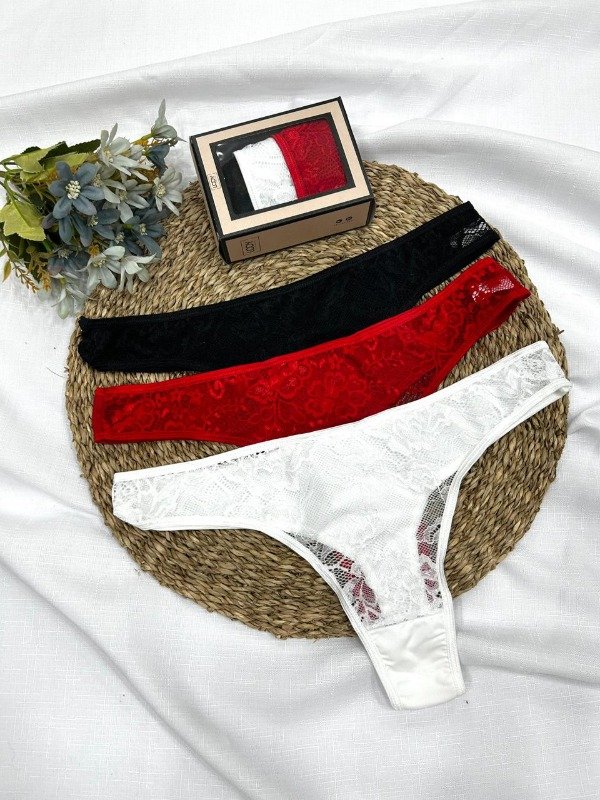 Producto - Art. 10501- LODY- PACK X3 Colaless con Puntilla