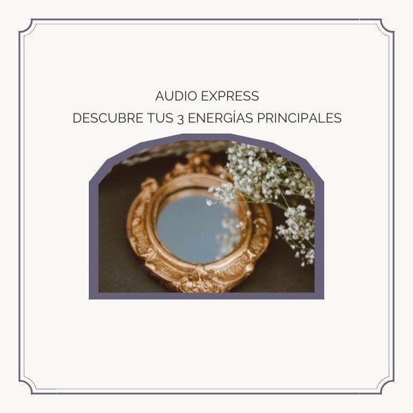 Producto - AUDIO EXPRESS: DESCUBRE TUS 3 ENERGÍAS PRINCIPALES