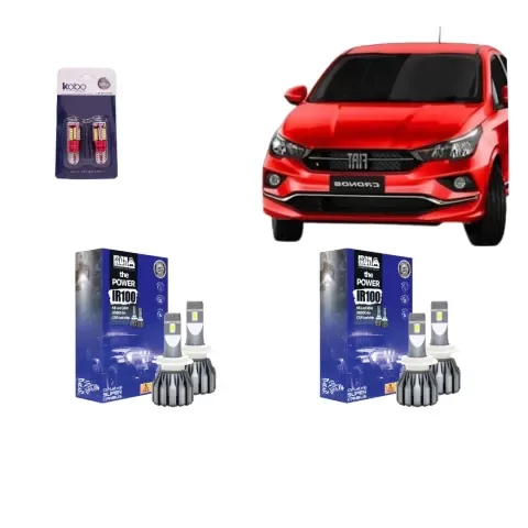 Producto - Kit Cree Led IR100 Luz Baja Y Alta Fiat Cronos Hasta 2023