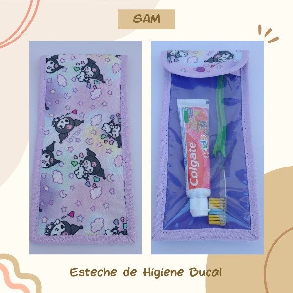 Producto - Estuche Higiene Bucal - Modelo "Sam" Kuromi