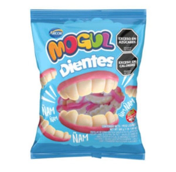 Producto - Gomitas Mogul Dientitos 500g