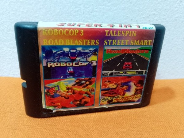 Producto - Super 4 en 1 - Sega Genesis (2000)