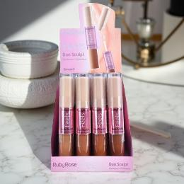 Producto - 2EN1 CORRECTOR EN BARRA Y LÍQUIDO - RUBY ROSE