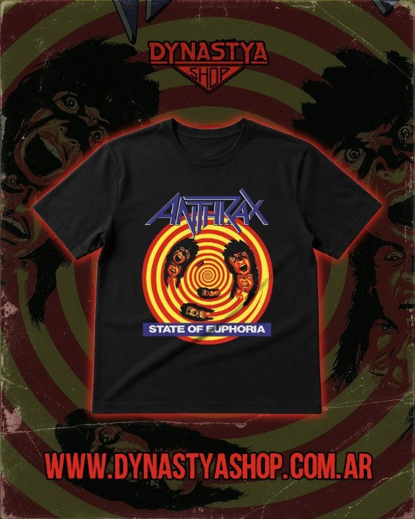 Producto - Remera - Anthrax - State of Euphoria