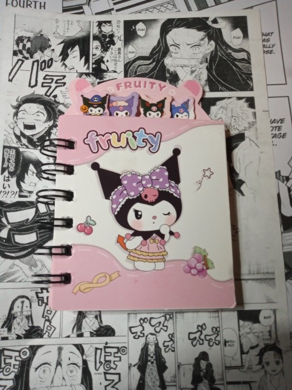 Producto - Anotador kuromi rosado