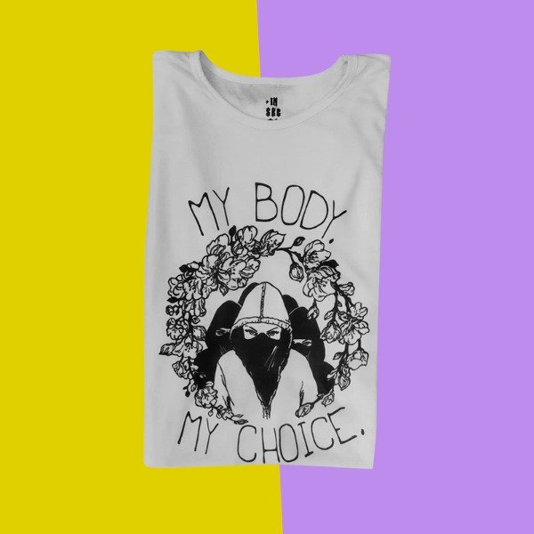 Producto - Remera Unisex My Body My Choice - Talle L
