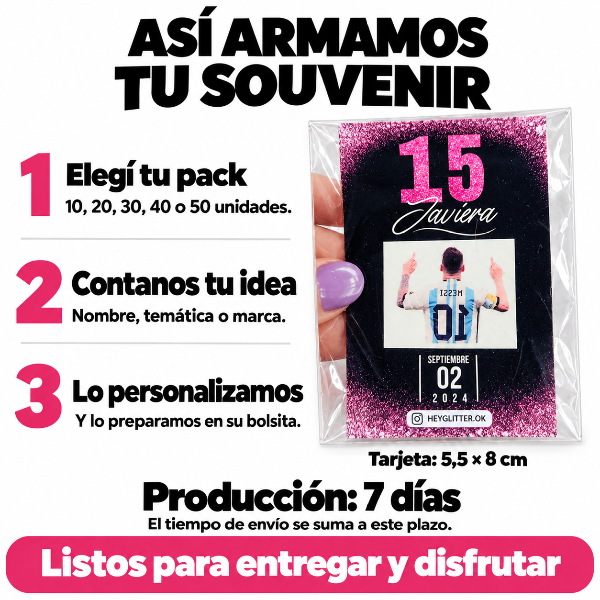 Producto - Souvenirs Personalizados con 1 tatuaje temporal - 4
