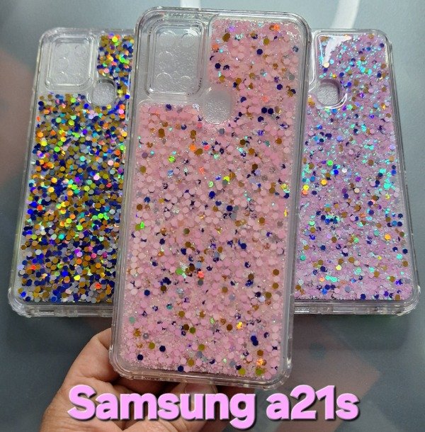 Producto - Fundas glitter 360. Samsung a21s