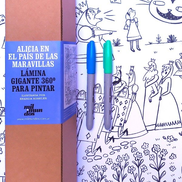 Producto - Lamina Gigante 360 Alica en el Pais