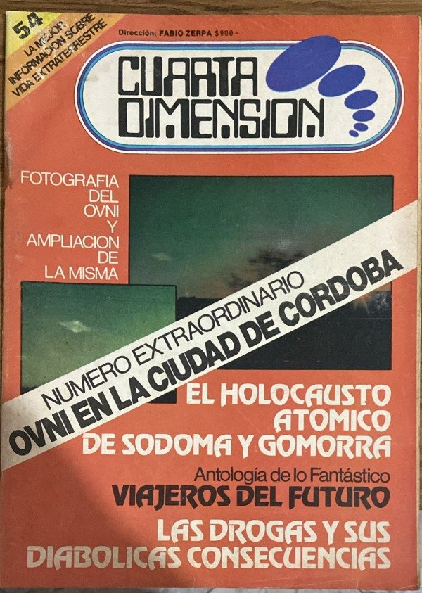 Producto - REVISTA CUARTA DIMENSION NO.54
