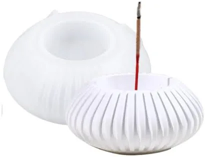 Producto - MOLDE SILICONA PORTASAHUMERIO/VELA CIRCULAR