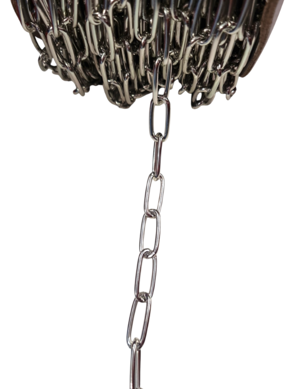 Producto - CADENA X METRO PLATEADO ESLABON REDONDEADO - 1